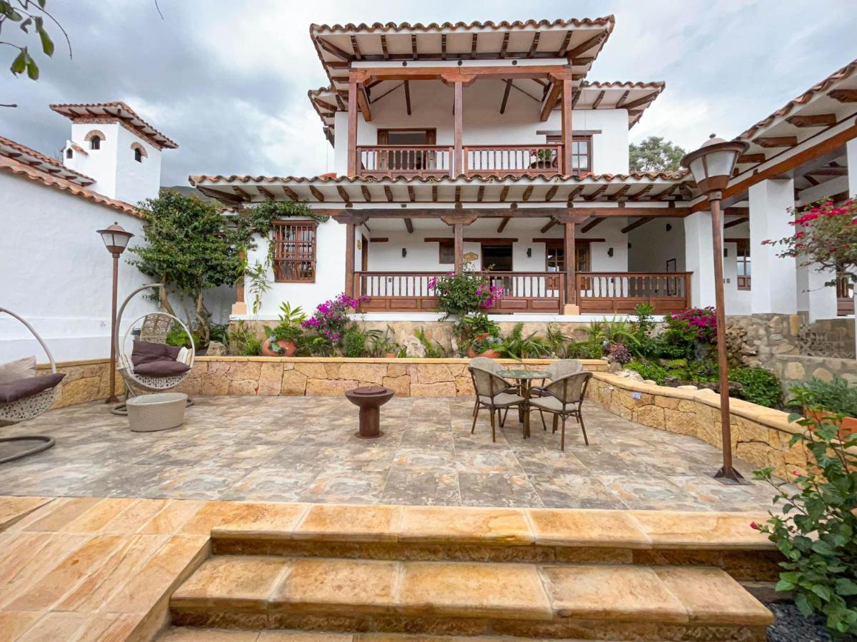 Hotel Boutique El Carmel Villa de Leyva Eksteriør bilde