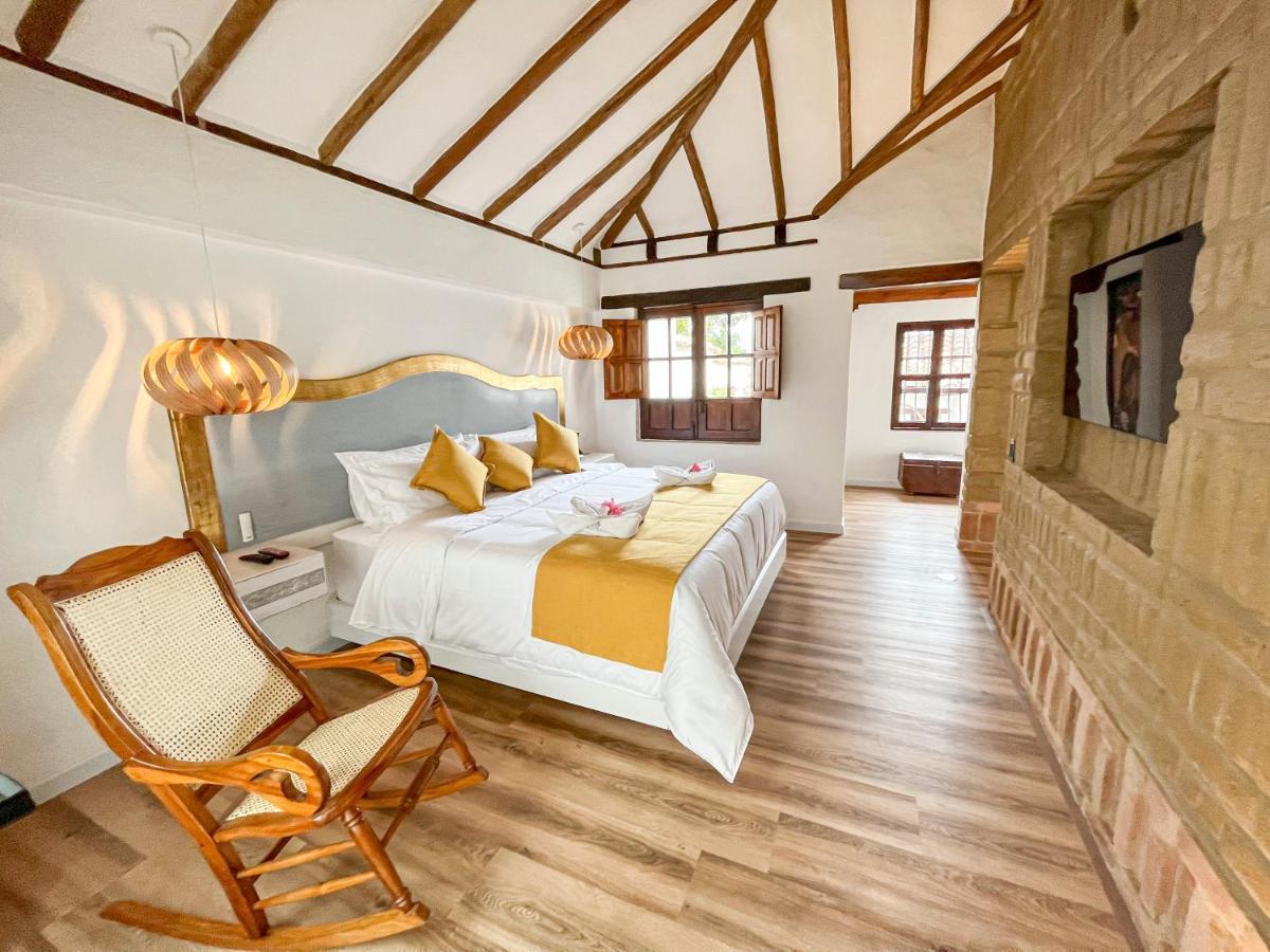 Hotel Boutique El Carmel Villa de Leyva Eksteriør bilde